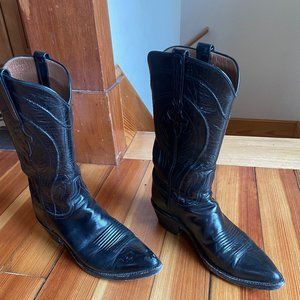 Lucchesse Black Boots